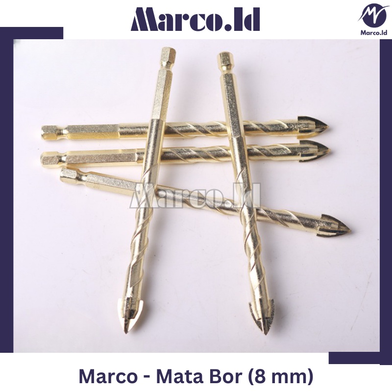 Mata Bor Hex Tile Bor Tungsten Carbide Cross