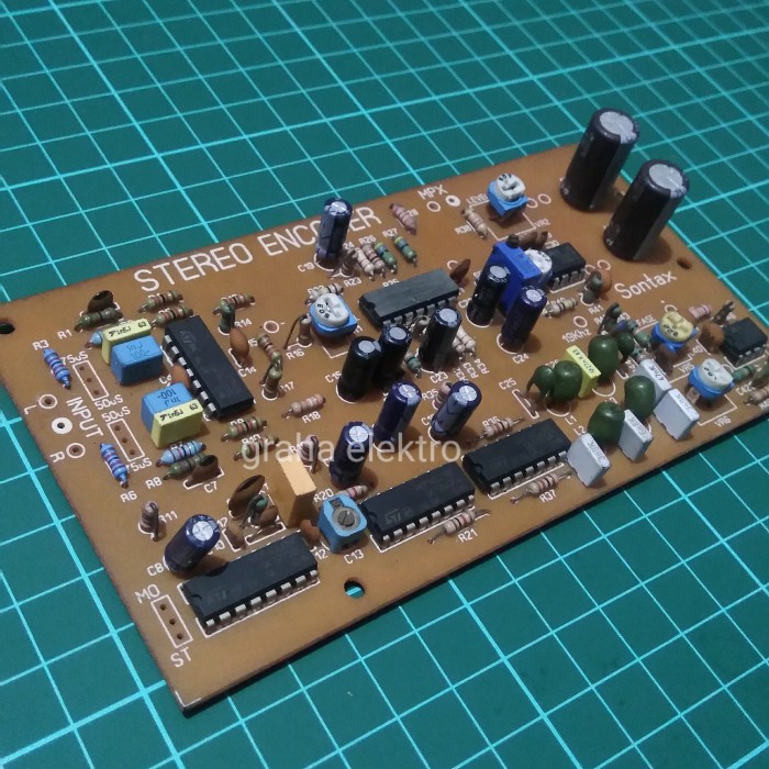 stereo encoder 24 x sampling untuk pemancar FM transmiter Tyas Elektro