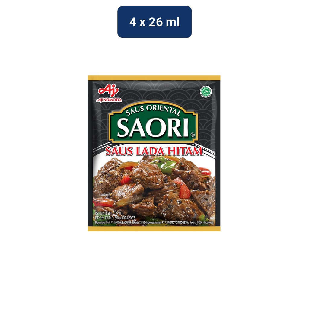 

Saori Lada Hitam 26ml