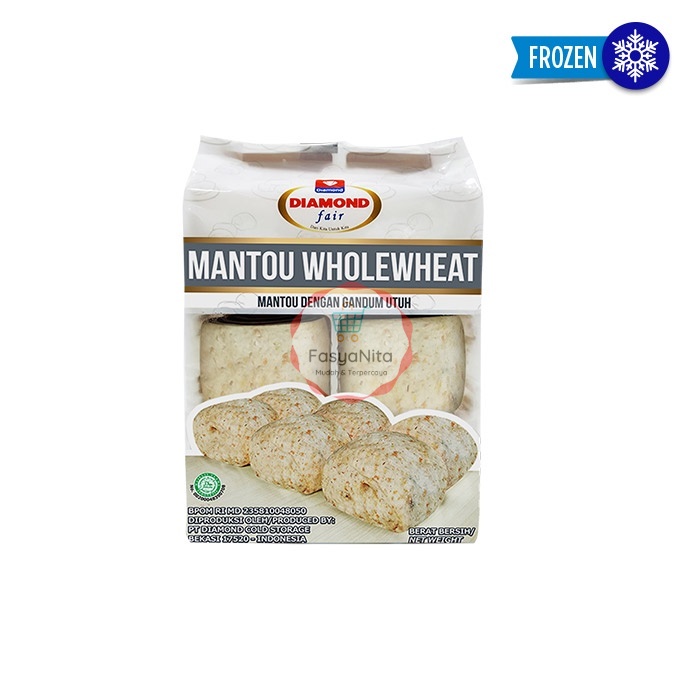 

Diamondfair Mantou Wholewheat 240 Gr