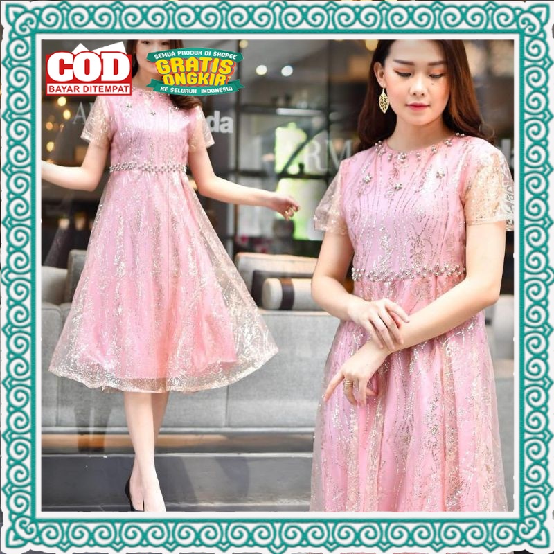 PAKAIAN WANITA KEREN TERMURAH TERLARIS OUTFIT KEREN /PROMO DRESS NATAL TERLARIS / DRESS PESTA / DRES