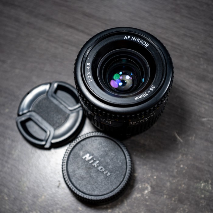 Anam Nikon AF Nikkor 35-70mm F3.3-4.5 X 28-70mm Canon FD Minolta Leitz