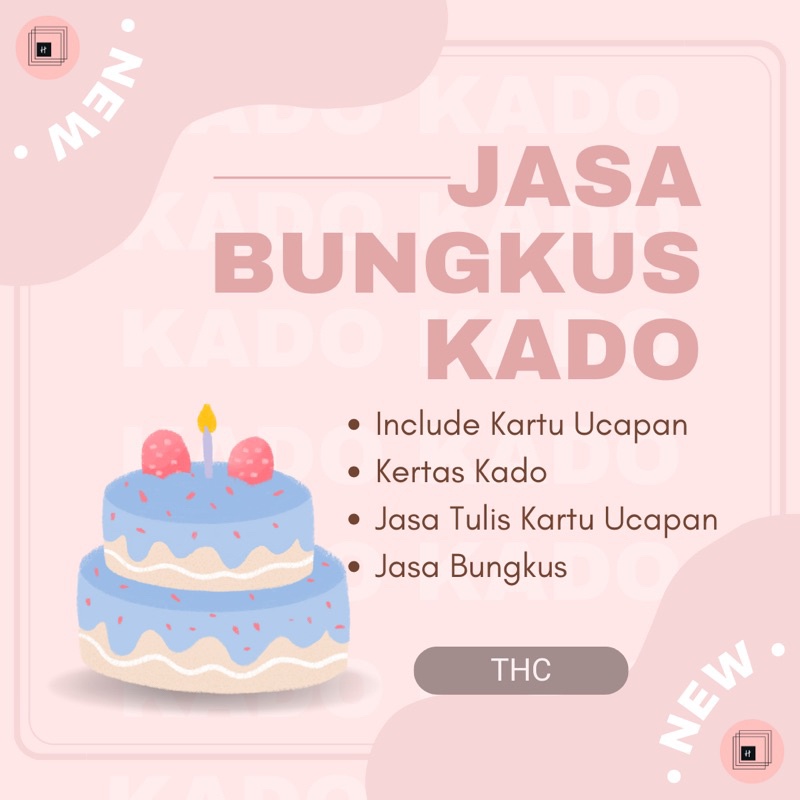 

Jasa Bungkus Kado Ulang Tahun [thehanscorner]