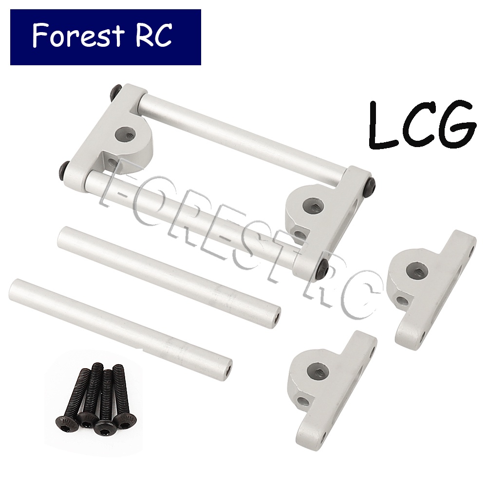 Lower Center Of Gravity LCG Chassis Frame Braces for 1/10 RC Crawler Axial SCX10 I II Metal Upgrade 