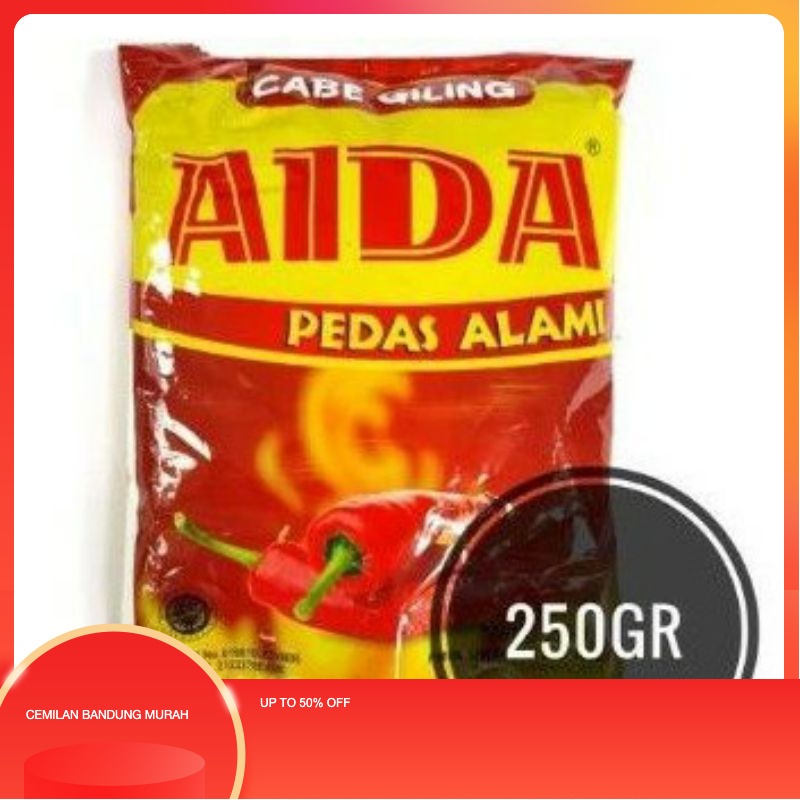

aida 250gram cabe bubuk bandung