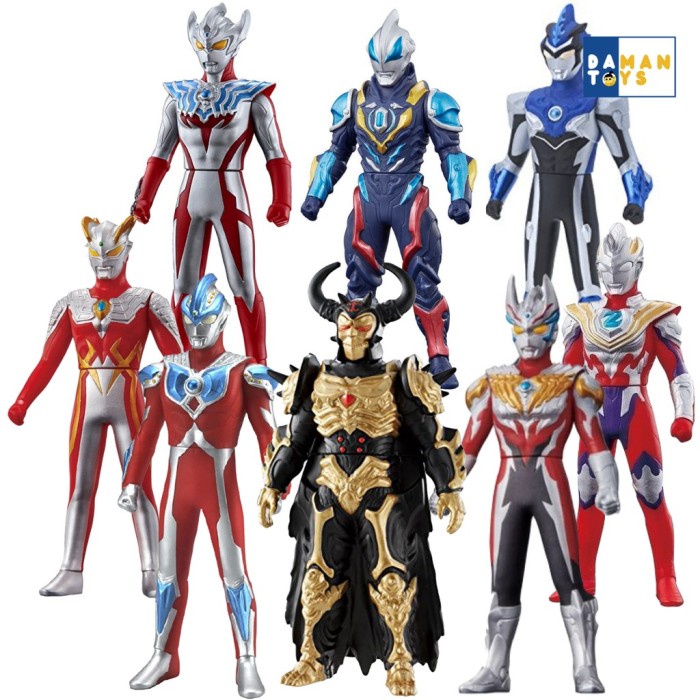 Figure Ultraman Z Zero Mainan Ultraman Geed Orb Rosso Ultramen Ribut - Ginga Victory