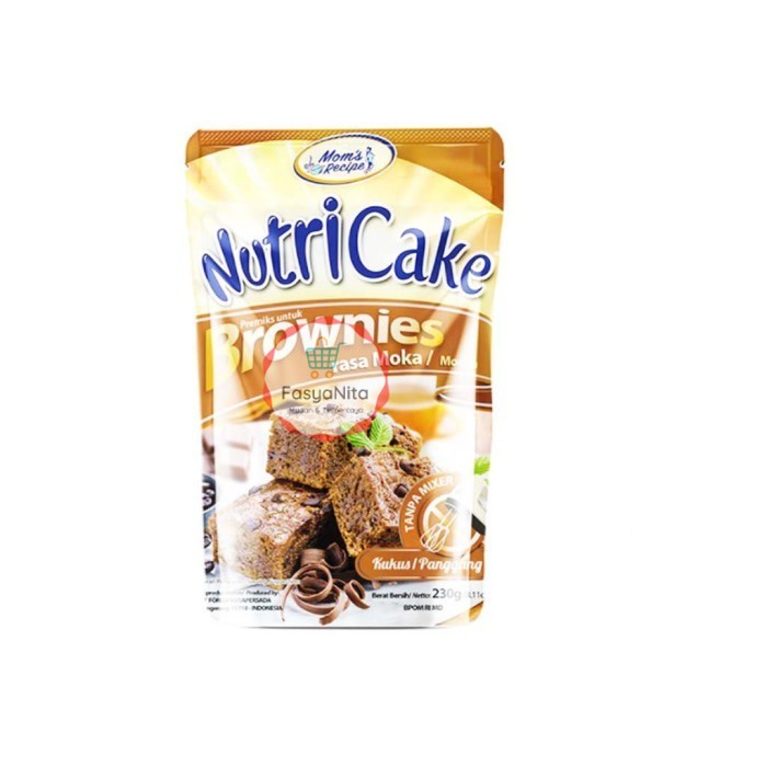 

Nutricake brownies kukus panggang MOKA 230 gr nutri cake mocha moca
