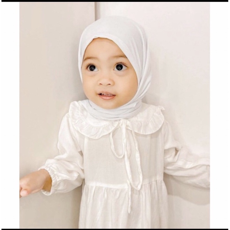 Altalita - Pashmina Anak Instant Jersey Pastan Umur 2-4 Tahun | Kerudung Anak Pashtan Hijab Instan Jersey | Pashmina Instan Anak Spandek Jersey Premium Usia 2-4 Tahun