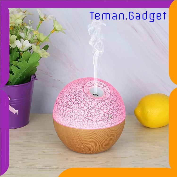 TG - ART Taffware HUMI Air Humidifier Ultrasonic Aromatherapy RGB Light 130ml - J-008