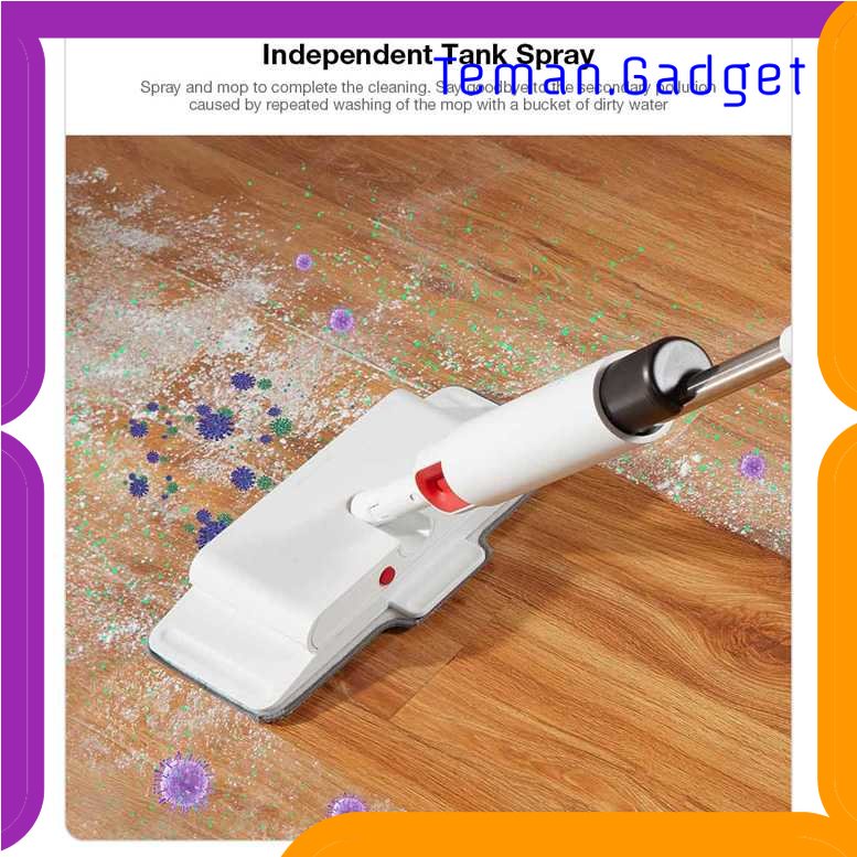 TG - ART Deerma Water Spray Mop Sweeper Sapu Pel 2 in 1 - DEM-TB900