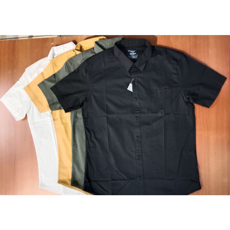 Emba Classic Original Kemeja Pria Lengan Pendek / Ramayana Sidoarjo