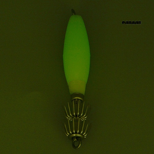 Cnn-1 Pc 9.5cm Bercahaya Glow in Dark Cumi Cumi Cumi Cumi Cumi Cumi Cumi Cumi-Cumi Kait Umpan Pancing