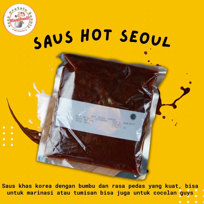 

[Ready Stock]- Saus Hot Seoul 500 Gram