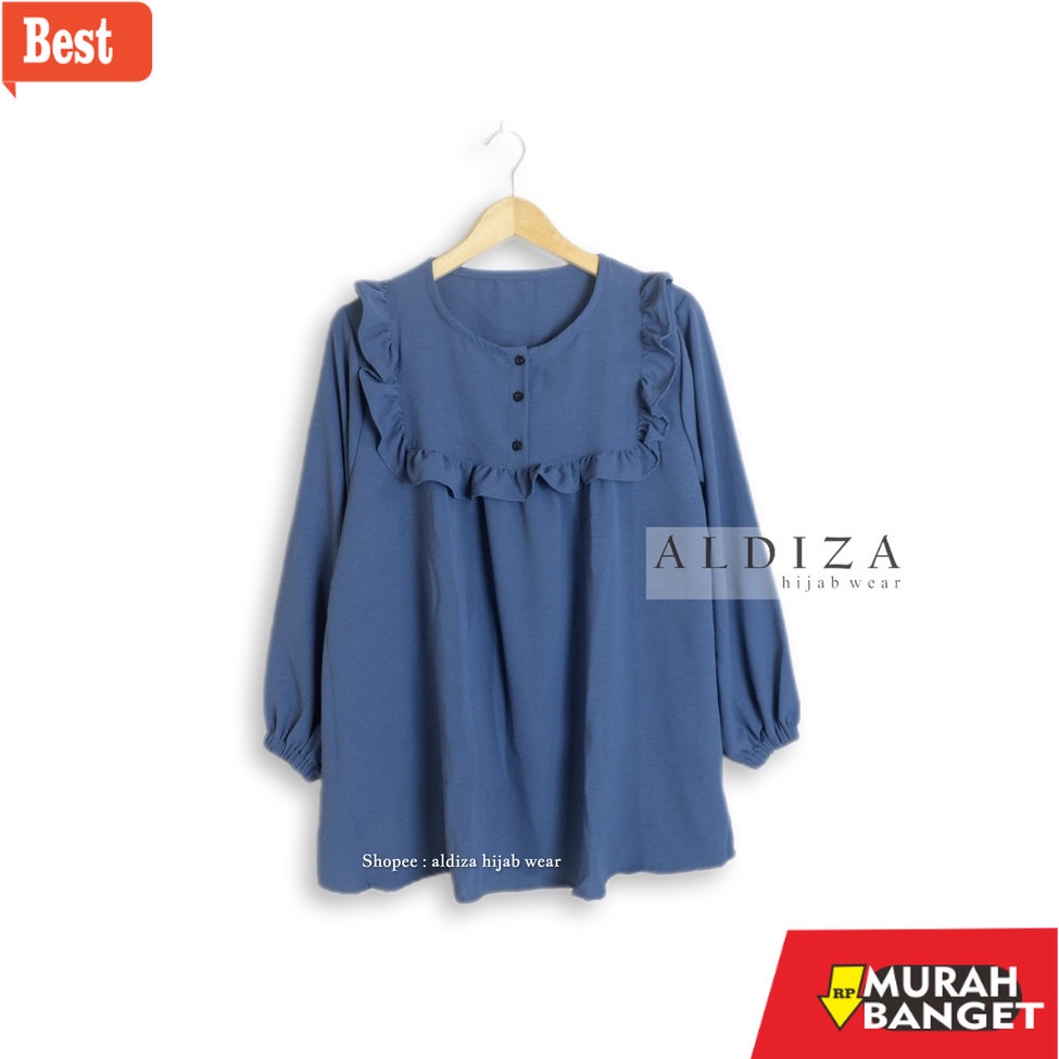 Tunik jumbo terbaru untuk wanita- Sakira Tunik Crincle Airflow Baju Tunik Wanita Terbaru Tunik Jumbo