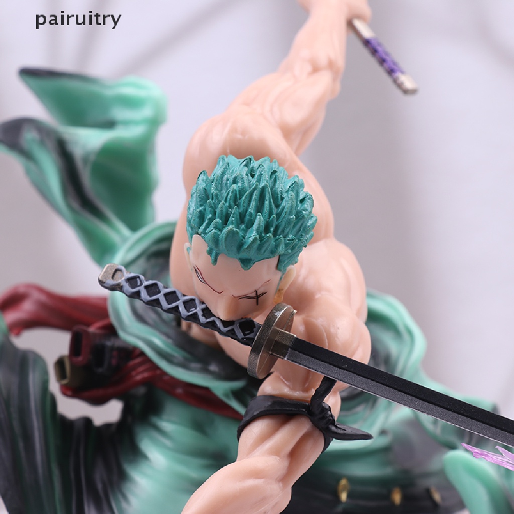 Prt 16cm Anime Figure Roronoa Zoro Action PVC Anime Model Patung Dekorasi Mainan PRT