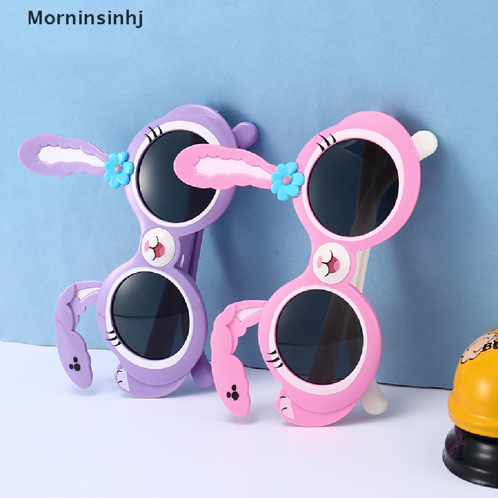 Mornin Kacamata Polarized Anak Kelinci Lucu Kacamata Hitam Kartun Silikon Sunglasses id