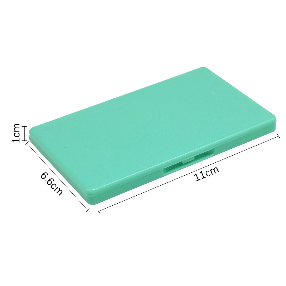 3warna Magnetik Plastik Hisap Jahitan Silang Jahit Rajut Pin Holder Organizer Jarum Jahit Persegi Panjang Tempat Penyimpanan Jarum Wadah Alat Pincushion Case Aksesoris