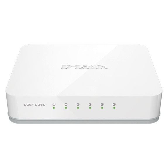 D-Link DES-1005C Des-1005 Switch Hub 5 Port 10/100 Mbps