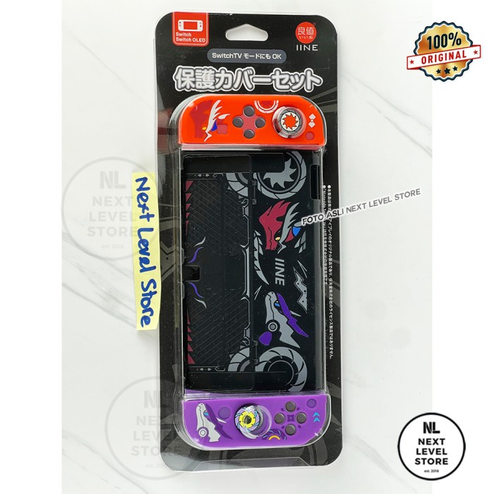 IINE Protective Case Cover Switch OLED V2 Pokemon Scarlet Violet L748