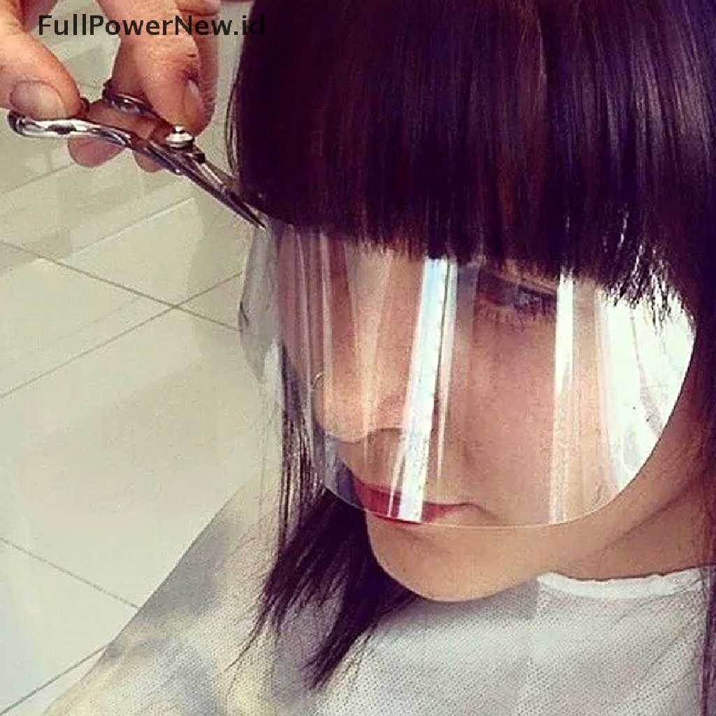 Power Pelindung Dahi &amp; Masker Mata Transparan Untuk Cat Rambut Hair Cutg Scissorsand ID