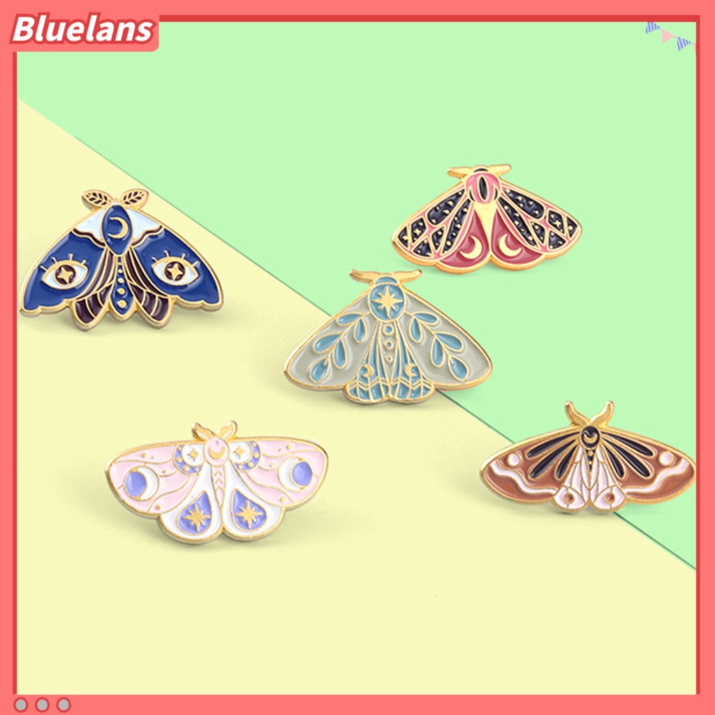 {In Stock} Bros Wanita Ngengat Enamel Indah Pin Tas Lucu Khusus Untuk Hadiah