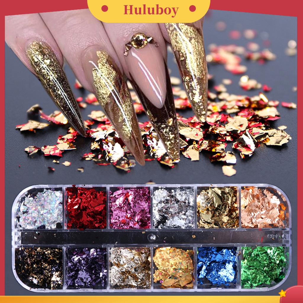 {In Stock} Nail Giltter Ringan Mirror Polish Reusable Women Giltter Sequin Untuk Pesta