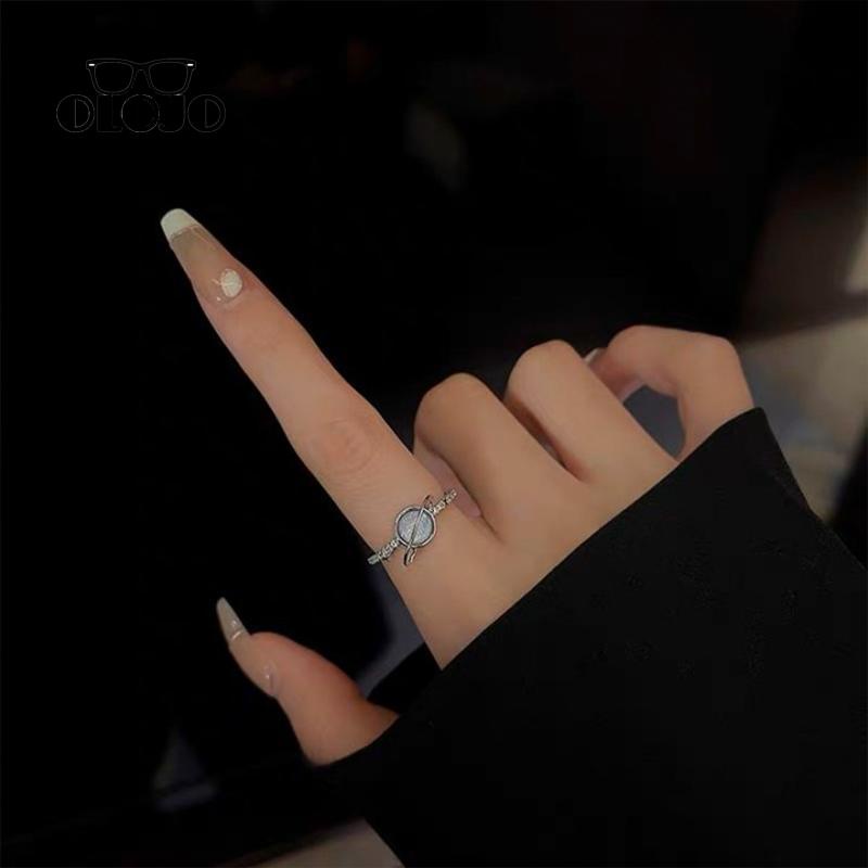 【COD】Planet Cincin Wanita Desain Rasa Kepribadian Mode Canggih Cahaya Mewah Indah Cincin