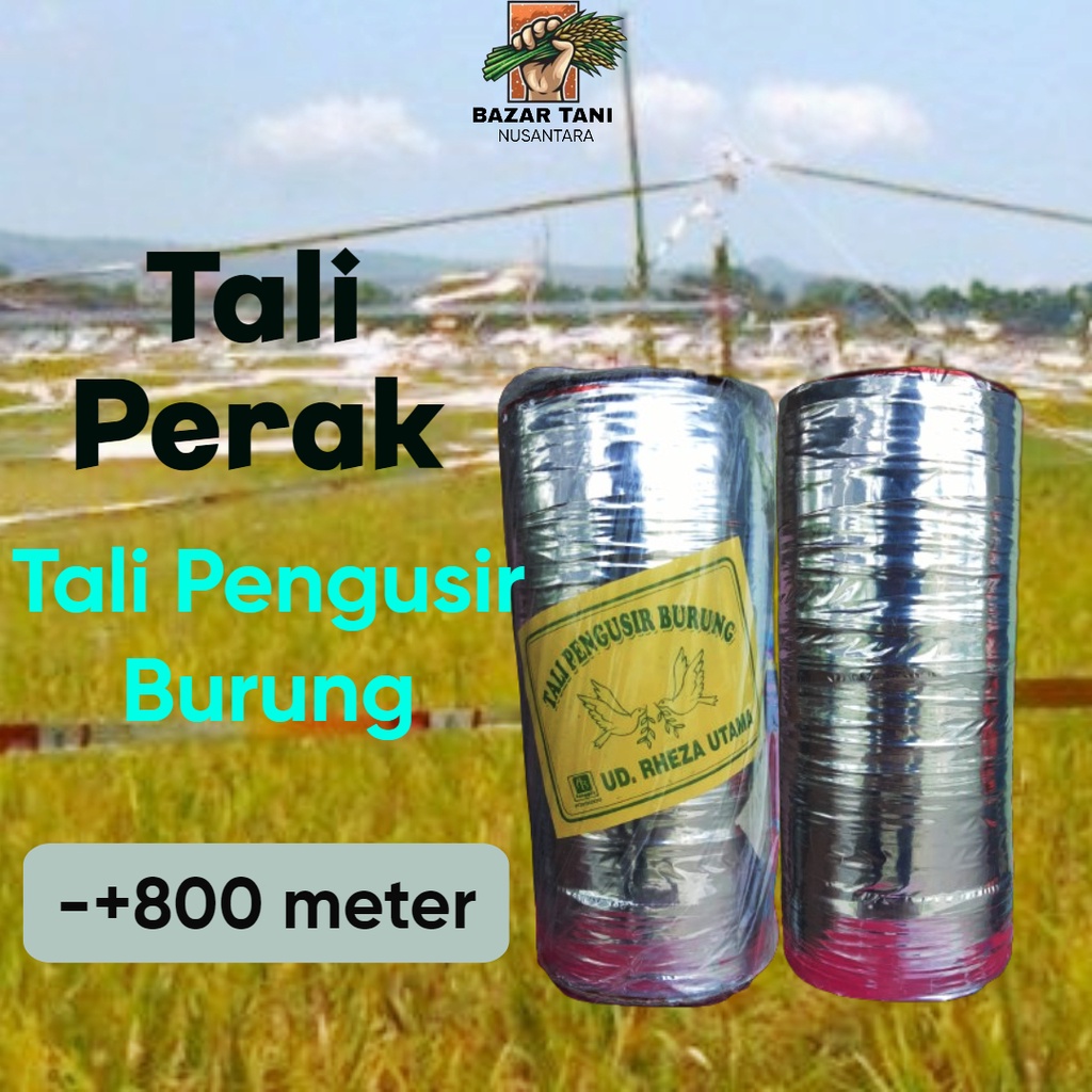 Tali perak pengusir burung pipit sawah benang pengusir burung tali kelip kelip