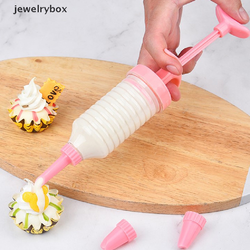 [jewelrybox] 8pcs Nozzle Pipa Dengan Plastik Cream Baking Nozzle Pastry Tools Butik