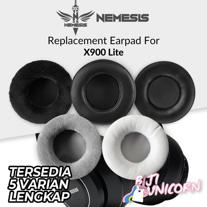 Earpad Earcup Ear Cushion NYK Nemesis X900 Lite Busa Pad Bantalan