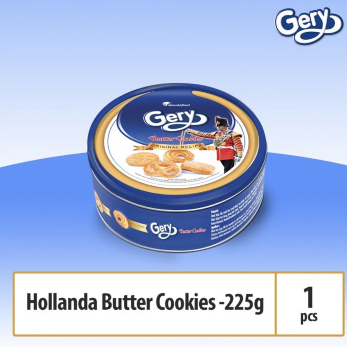 

LBR- Promo Gerry Butter Cookies 300 gram Biskuit Lebaran 22