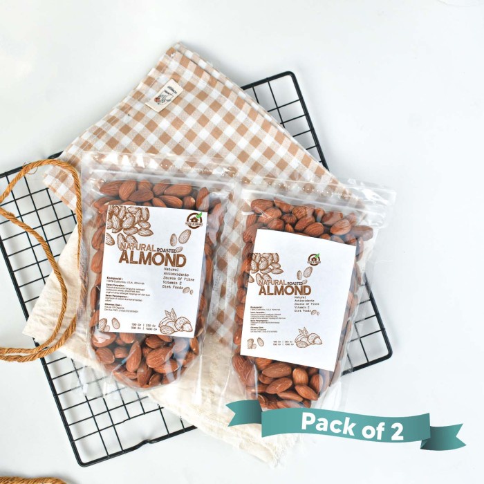 

PROMO LEBARAN 2023!! House Of Organix Pack Of 2 Roasted Almond 250 Gr