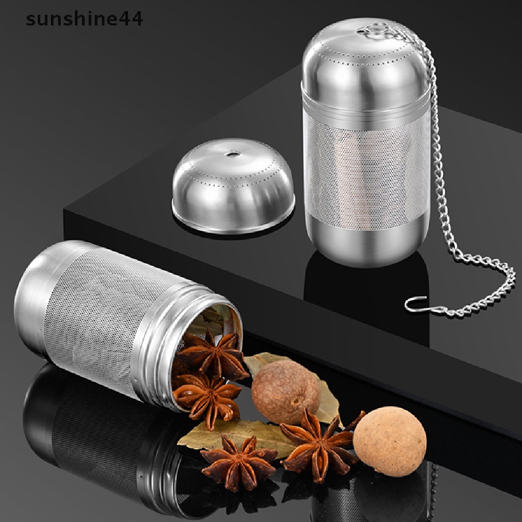 Saringan Bola Bumbu Rempah Teh Stainless Steel Sunshine ID