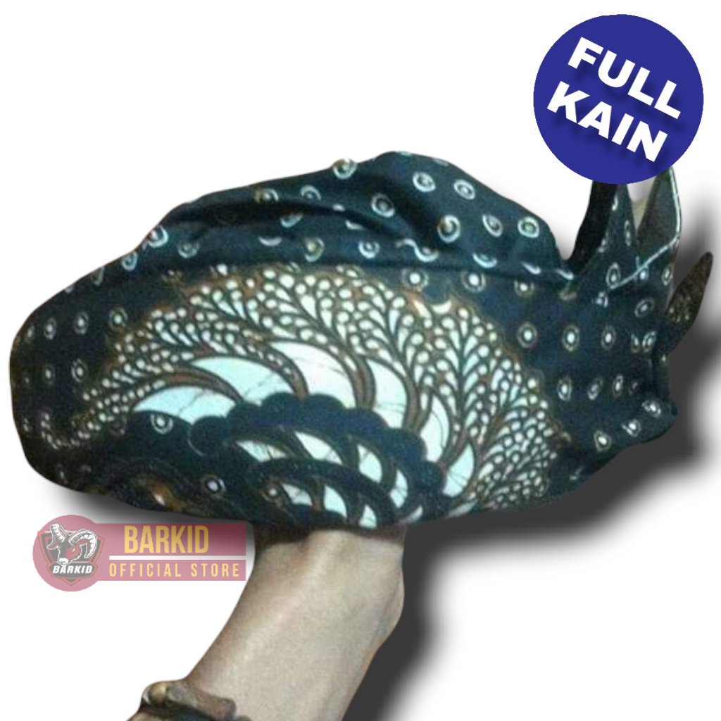 iket makutawangsa tutup FULL KAIN praktis permanen siap pakai premium quality iket keren bendo totop