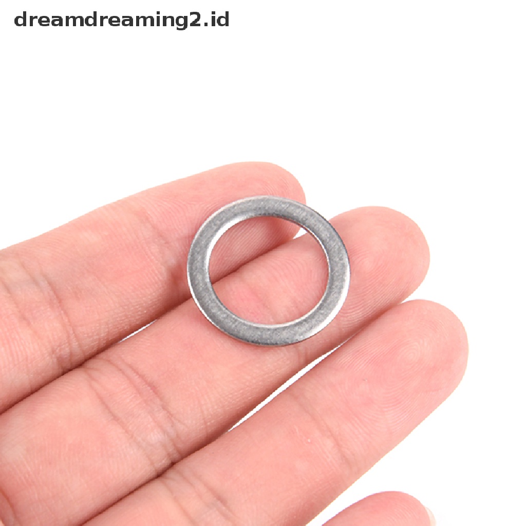 (hot) 10pcs Pedal Sepeda Spacer Engkol Bersepeda Sepeda Stainless Steel Ring Washers//