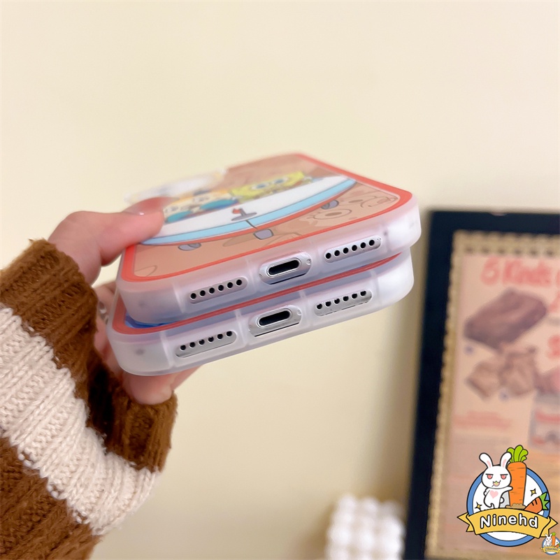 IPHONE Casing Kompatibel Untuk Iphone14 13 12 11 Pro Max X Xr Xs Max SE 8 7 6 6s Plus Pasangan Yang Indah Trendi Merek Ponsel Case Anti Jatuh Bening Lembut TPU Shell Shockproof Cover Pelindung