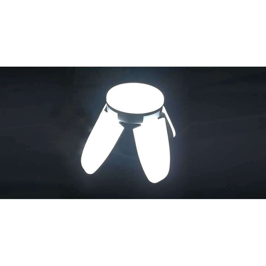 Lampu Bohlam LED Model Kipas Angin Bulb Fan Blade E27 6500K 60W 2560