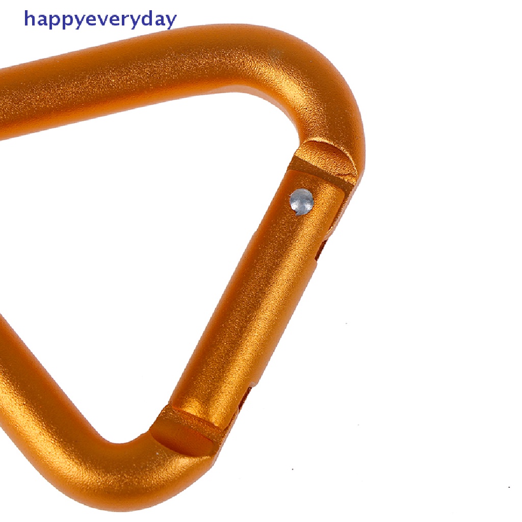 [happy] 1pc Segitiga Carabiner Outdoor Camping Hiking Gantungan Kunci Ketel Gesper Snap Clip [ID]