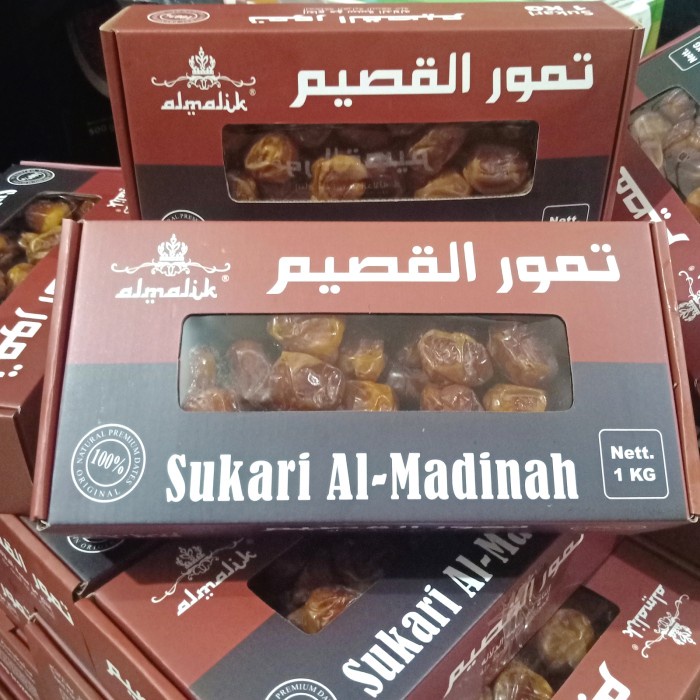 

✨NEW✨ -Kurma Madu Sukari Almadinah 1kg Kurma Oleh Oleh Haji- 2.2.23