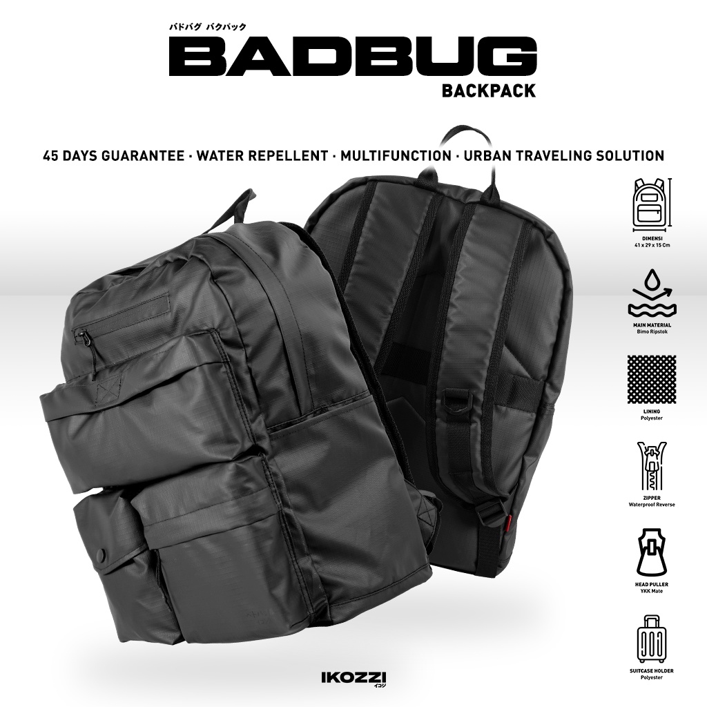 Ikozzi Badbug Backpack - Tas Punggung