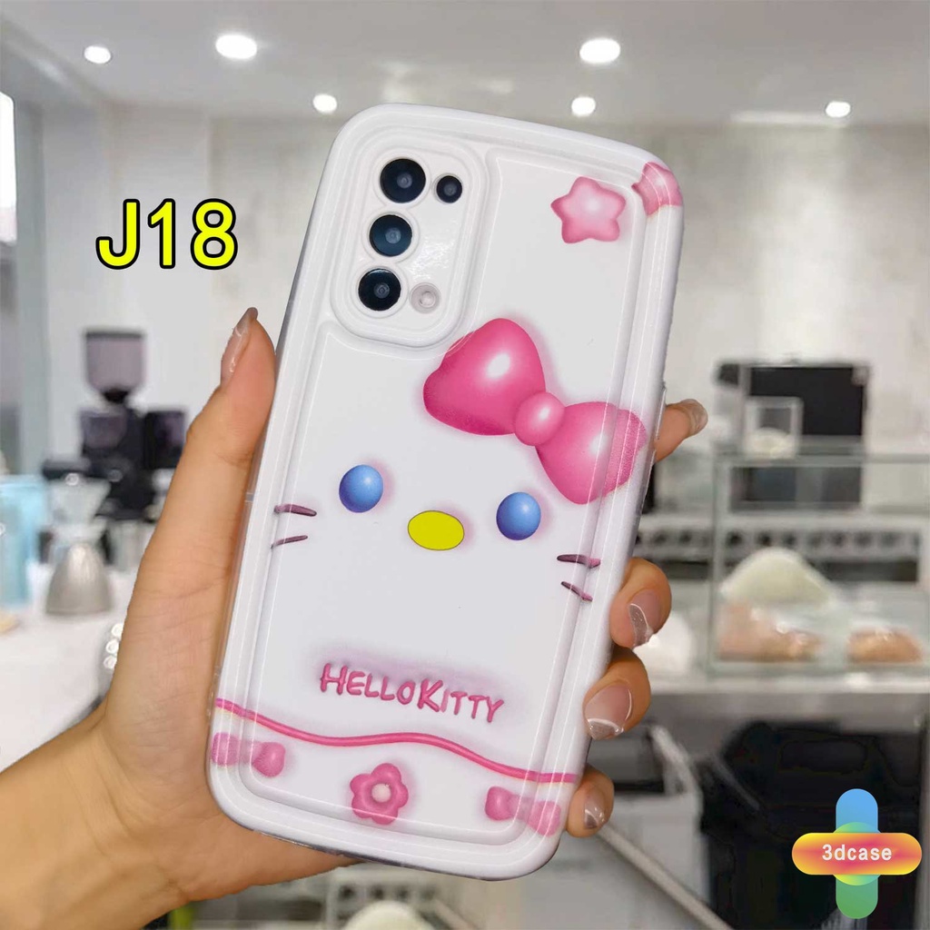 Case HP Realme C15 C21 C11 2021 C21Y C30 C30S C31 C33 C35 C25 C20 C3 C12 C2 C25S 10 5S 5 5i 9i C17 7i C1 C25Y C2 C3i 6i C20A  Narzo 20 10 10A 20A 30A 50A 50i Prime A7 A5S A15 A16 A17 A53 A53S A57 A77 Ins Hello Kitty Silicone Soap Case