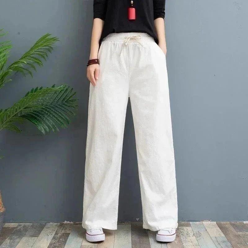 Celana Kulot Givana Trouser Loose Pants Kulot Katun Linen Rami Premium