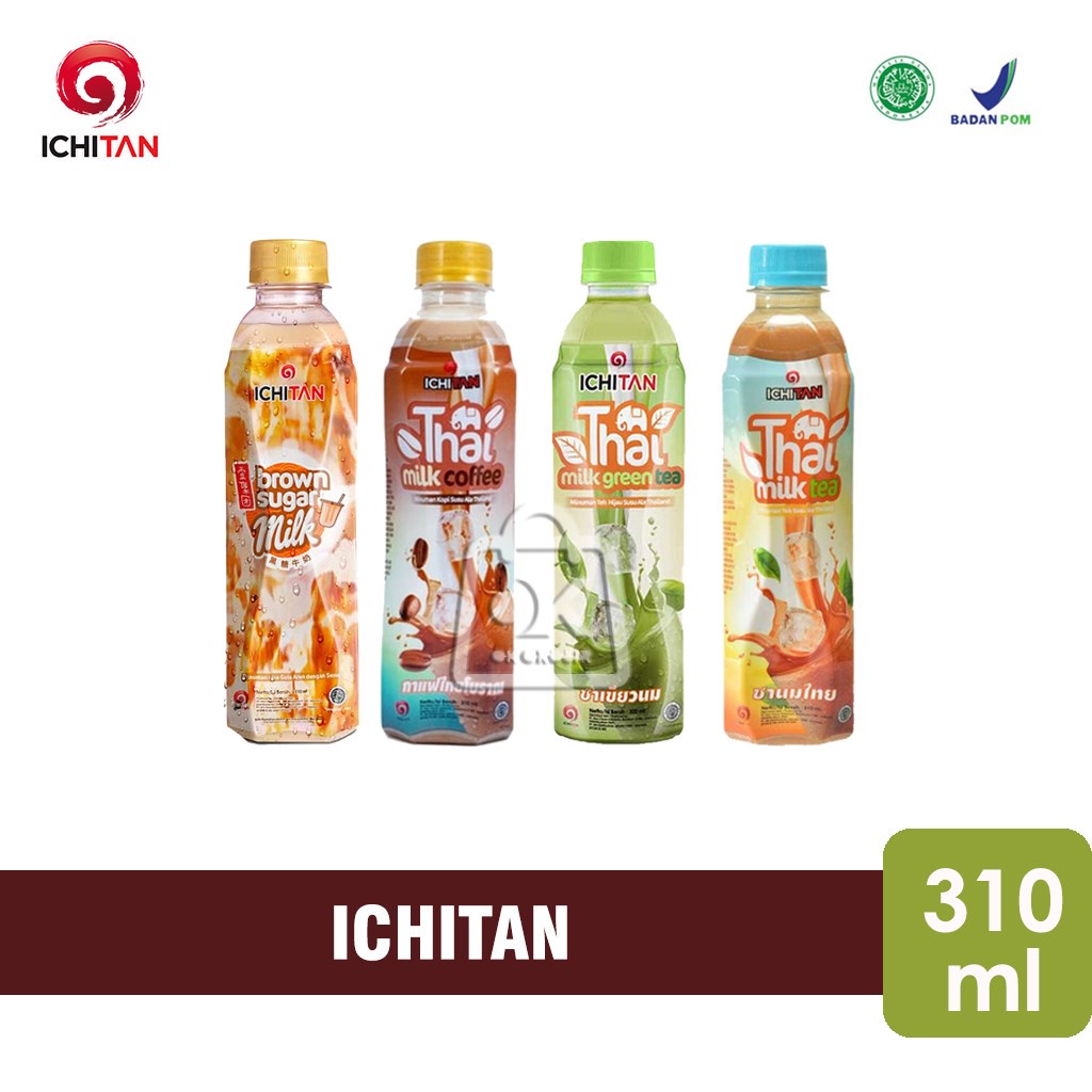 

Ichitan Thai / Minuman Rasa / Milk Tea / Brown Sugar (Botol 310ml)