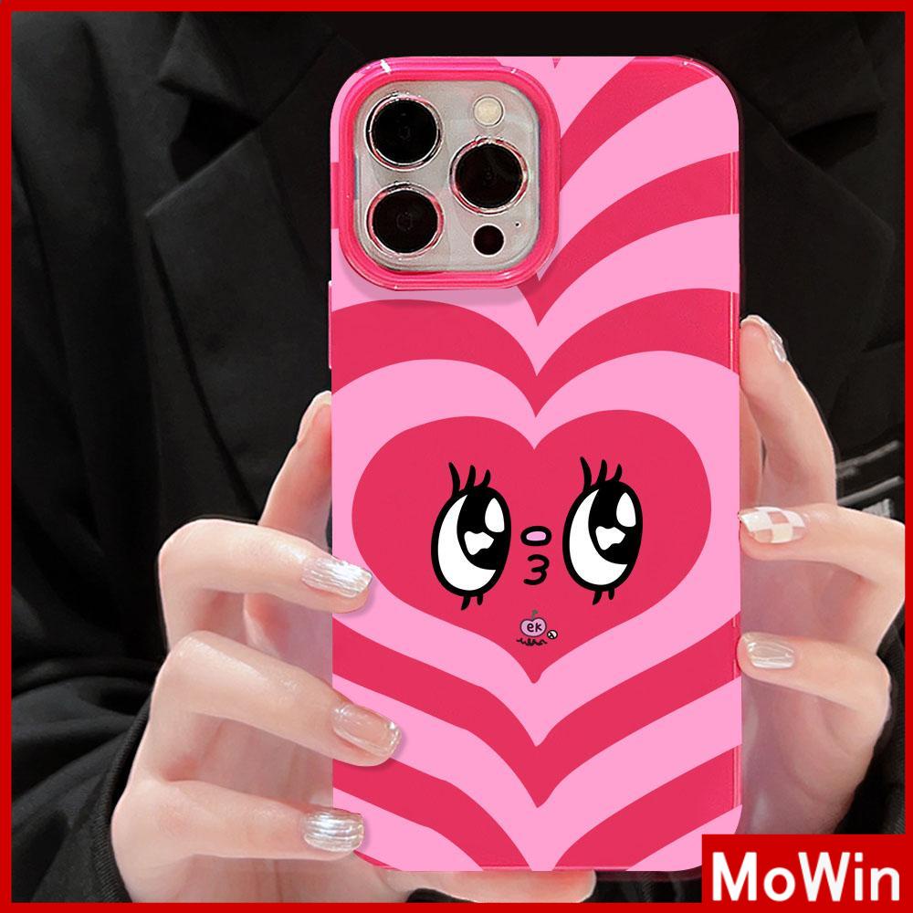 For iPhone 14 Pro Max iPhone Case Pink Glossy TPU Soft Case Shockproof Protection Camera Cute Cute Love Rabbit Compatible with iPhone 13 Pro max 12 Pro Max 11 xr xs max 7Plus