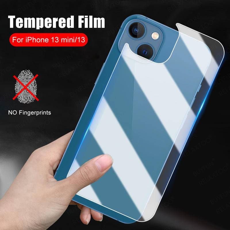 Front Back Cover protector Tempered Glass Untuk Iphone14 13 12 11 Pro MAX Plus Pelindung Layar Mini Untuk iPhone 14Plus 13Mini 12Mini 9H Clear