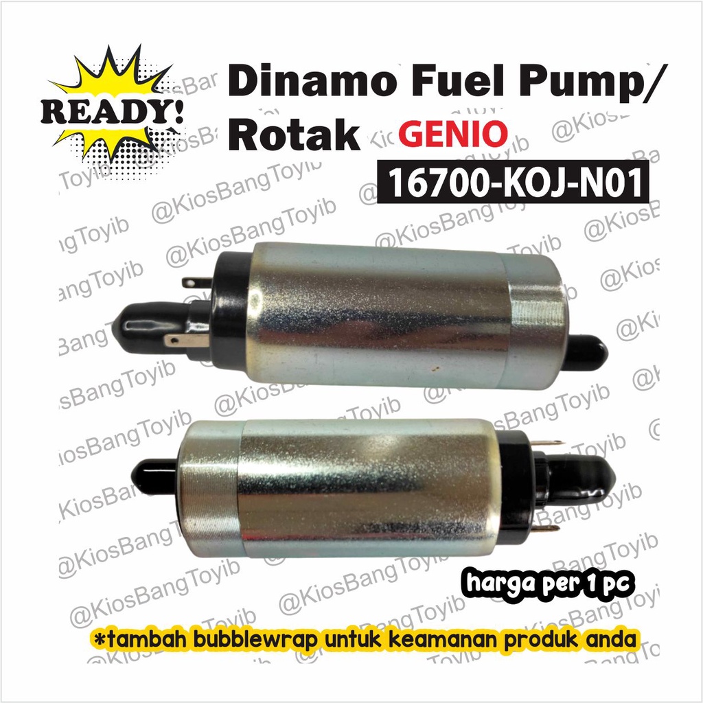 Rotak Rotax Dinamo Fuel Pump Honda GENIO BEAT 2021 (16700-KOJ)