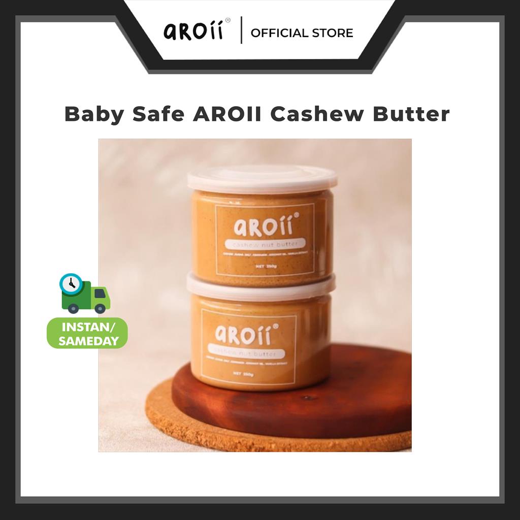 

Baby Safe AROII Cashew Butter/ Selai Kacang Mede/ Cashew Spread MPASI