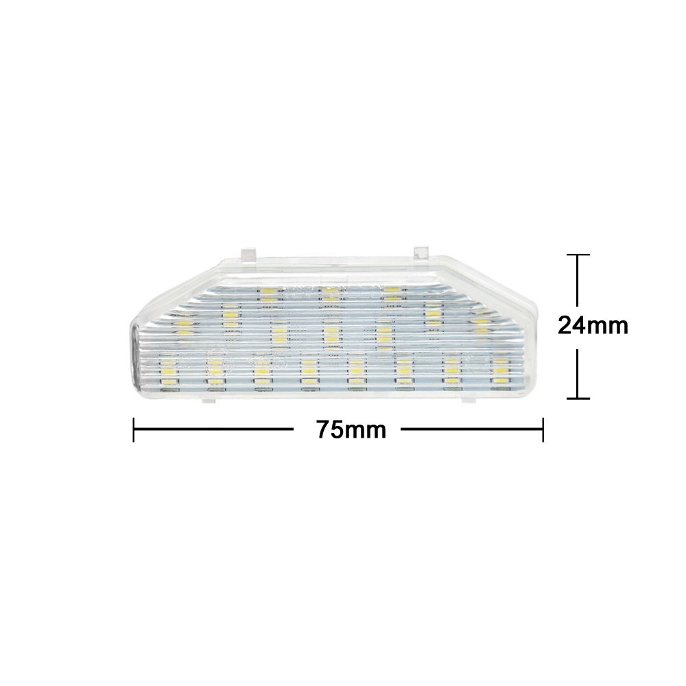 2pcs Lampu Plat Nomor Plat LED Putih Bebas Error Untuk Mazda 6gh 2007-2012 Untuk Mazda RX-8 RX8 2004-2012