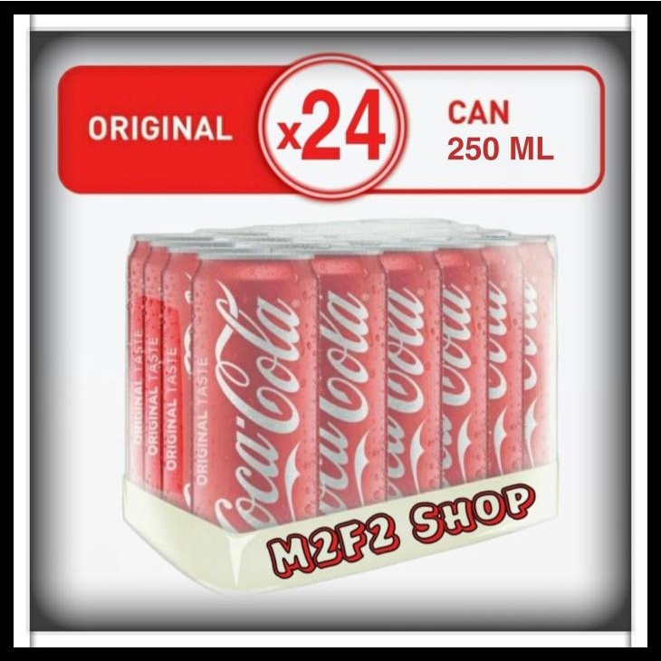 

Coca Cola/Fanta/Sprite Kaleng Semua Rasa - 250 Ml (Khusus Gojek/Grab)