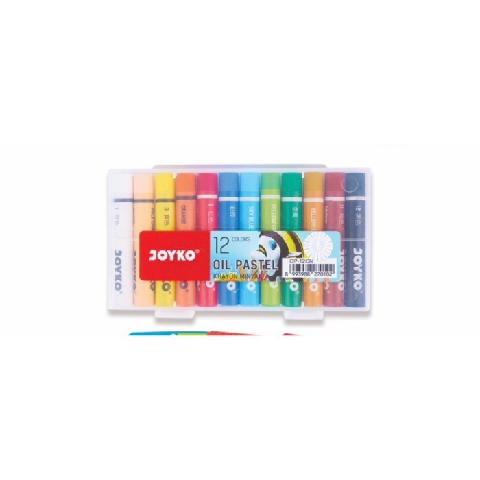 

Crayon Minyak Oil Pastel Joyko OP-12CR 12warna